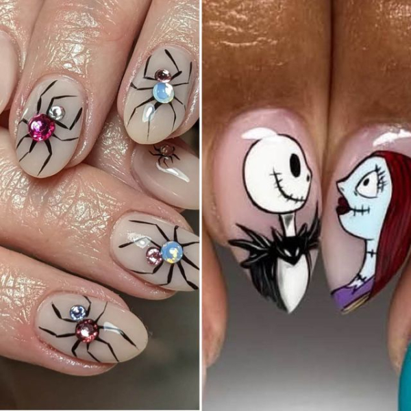 33 Halloween Nail Art Ideas That Are Equal Parts Eerie and Cute