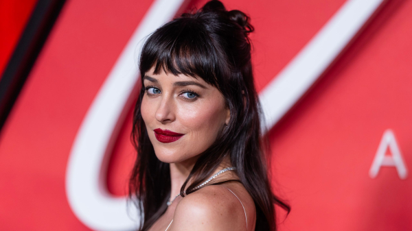 Dakota Johnson Helped Style Her Own “Quarter-Up” Hairdo